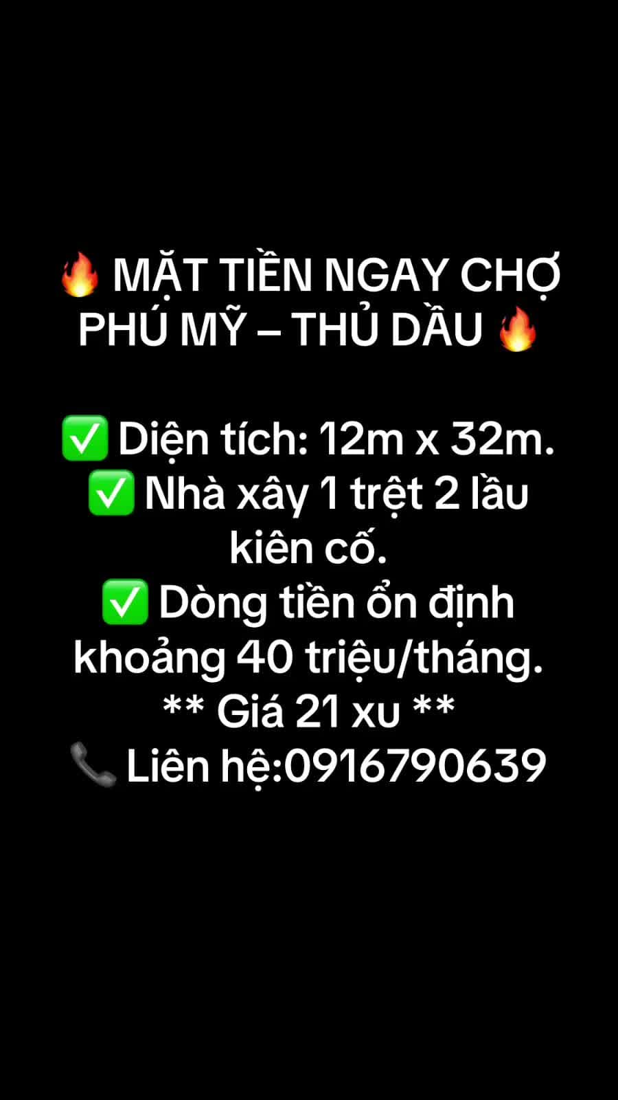 Mặt tiền Chợ Phú Mỹ-TDM-kinh doanh da ngành  - ảnh 2