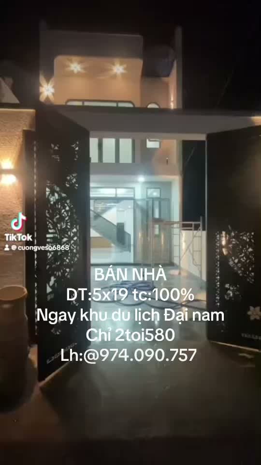 Ban nha mắt tien 8m kinh doanh buôn bán nhỏ thuốc kp2 phường Tân Đinh Bình dương ngay khu du lịch đai nam  - ảnh 2