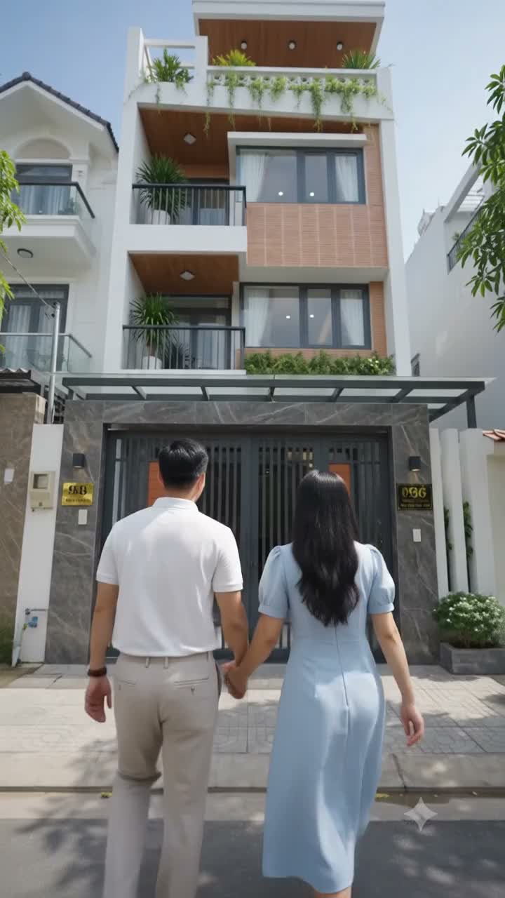 Nhà 7 tỏi, 4 tầng, 160 m2, mới đẹp, full nội thất, nở hậu, sổ hồng riêng - ảnh 2